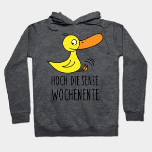 Funny duck wants weekend Hoodie